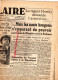87-LIMOGES- LE POPULAIRE DU CENTRE 17-10-1944- GUERRE 1939-1945-ROMMEL-HONGRIE-DARQUIER DE PELLEPOIX-AMIRAL PLATON- - Documentos Históricos