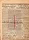87-LIMOGES- LE POPULAIRE DU CENTRE 17-10-1944- GUERRE 1939-1945-ROMMEL-HONGRIE-DARQUIER DE PELLEPOIX-AMIRAL PLATON- - Historical Documents