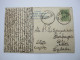 1912 , Karte Aus Delphi  Mit Seltenen Stempeln - Lettres & Documents