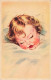 ILLUSTRATEUR NON SIGNE - Un Bébé Endormi - Carte Postale Ancienne - Voor 1900