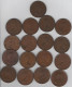 NEW ZEALAND - COLLECTION OF 17 X 1 PENNY 1955-1964 - New Zealand