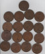 NEW ZEALAND - COLLECTION OF 17 X 1 PENNY 1955-1964 - Nuova Zelanda