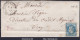 FRANCE N° 29B SUR LETTRE AVEC GC 3750 ST MARTIN DE BOSSENAY AUBE DU 09/05/1869 - 1863-1870 Napoleon III With Laurels