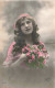 PHOTOGRAPHIE - Femme - Irisa - Colorisé - Carte Postale Ancienne - Fotografie