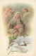 FÊTES ET VOEUX - Joyeux Noël - Marie Et L'enfant Jésus - Carte Postale Ancienne - Other & Unclassified