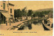 DOULAINCOURT (52) Le Canal Rue De La Gare Ed. Gérard, Envoi 1908 - Doulaincourt