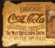 ANCIEN MIROIR SÉRIGRAPHIÉ COCA COLA  TBE - Other & Unclassified