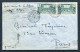 RC 25946 MOYEN CONGO 1935 BRAZZAVILLE R.P. LETTRE PAR AVION DE LA SABENA VIA ALGER POUR PARIS FRANCE - Cartas & Documentos