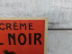 Delcampe - Ancien Carton Publicitaire Cirage Crême Cheval Noir Début XXème - Placas De Cartón