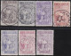 Belgie  .   OBP    .    377/383  (2 Scans)     .    O       .   Gestempeld     .   /   .    Oblitéré - Used Stamps