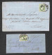 Antichi Stati Italiani - Lombardo Veneto - Territori Italiani D'Austria - 1861/1878 - Quattro Lettere Con Affrancature D - Other & Unclassified