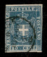 Antichi Stati Italiani - Toscana - 1860 - 20 Cent Stemma (20) Usato - Corto In Verticale - Andere & Zonder Classificatie