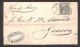 Regno - Vittorio Emanuele II - 15 Cent (18) - Due Lettere Da Livorno A Genova Del 12/24.8.1864 - Autres & Non Classés