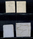 Regno - Vittorio Emanuele II - 1863 (dicembre) Su De La Rue - 1 Cent (L14) + 15 Cent (L18) Usati + Due 15 Cent (L18) Su  - Other & Unclassified