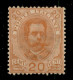 Regno - Umberto I - 1895 - 20 Cent Umberto (61) Nuovo Con Gomma Integra - Ottimamente Centrato - Altri & Non Classificati