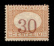 Regno - Umberto I - 1890 - 30 Cent (23c) Con Cifre Spostate - Gomma Originale (220) - Autres & Non Classés