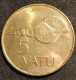 VANUATU - 5 VATU 1995 - KM 5 - Vanuatu