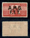 Trieste  - Trieste AMG FTT - 1947 - 100 Lire (17 - Varietà) - Doppia Soprastampa (molto Leggera) - Gomma Originale - Non - Other & Unclassified