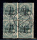 Occupazioni I Guerra Mondiale - Trentino-Alto Adige - Bolzano 1 - 1919 - T Su 5 Cent Su 5 (12) - Quartina Usata A Gries - Other & Unclassified