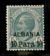 Uffici Postali All'Estero - Levante - Albania - 1907 - 10 Para Su 5 Cent Leoni (7) - Gomma Originale - Ben Centrato - Autres & Non Classés