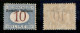 Colonie - Somalia - 1909 - 10 Lire (22) - Gomma Originale Con Invisibile Traccia Di Linguella (80) - Altri & Non Classificati