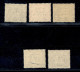 Occupazioni Straniere Delle Colonie - Occupazione Britannica - B.M.A./B.A. Eritrea - 1948 - Segnatasse (1/5) - Serie Com - Andere & Zonder Classificatie