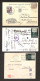 VATICANO - 1942/1945 - Due Cartoline E Una Busta Per L'estero - Da Esaminare - Sonstige & Ohne Zuordnung