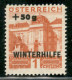 EUROPA - AUSTRIA - 1933 - +50 Groschen Su 1 Shilling Winterhilfe (566) - Gomma Integra - Andere & Zonder Classificatie