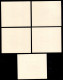 OLTREMARE - BURKINA FASO - 1975 - Haute Volta - Prove - 200 Anni Indipendenza Americana II (569/573) - Serie Completa In - Andere & Zonder Classificatie