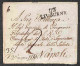 Prefilateliche - 113 Livourne - Lettera Per Napoli Del 3.6.1810 - Tassata - Sonstige & Ohne Zuordnung