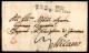 Prefilateliche - Lettera Da Lucca A Milano Del 16.12.1844 Con Doppio C Di Controllo (rosso) - Al Retro Porta Lett. 20 Di - Autres & Non Classés