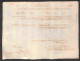 Prefilateliche - 1797 (4 Ottobre) - Regia Amministrazione Dei Lotti Di Toscana - Ricevuta N. 1078 - Other & Unclassified