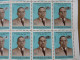 Congo 1964 : N° 544 -V  ** ; CAT : + 500,00€    Feuille De 100 Surch. Renversée - Unused Stamps