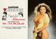 CALENDRIER BIJOU  7,3x10,5 Année 1988 Pin-up Sexy Eros Erotisme Naked Nude Curiosa Coiffure THIERES à L'UNION 31 - Small : 1981-90