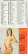 CALENDRIER BIJOU  7,5 X 11 Année 1982 - 6 Photos Pin-up Sexy Eros Erotisme Naked Nude Curiosa Jean LAVIGNE - Small : 1981-90