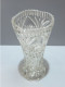 - ANCIEN VASE CRISTAL Moulé VINTAGE Pour Bouquet Collection Déco XXe   E - Vasen