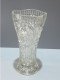 Delcampe - - ANCIEN VASE CRISTAL Moulé VINTAGE Pour Bouquet Collection Déco XXe   E - Vasen
