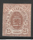 Lussemburgo 1859 Unif.8 (*)/MNG VF/F - 1859-1880 Armarios