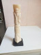 Statuette Africaine Du XIXème Hauteur 21 Cm En Ivoir - Afrikanische Kunst