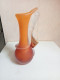 Vase Art Cristalerie De Toul En Pate De Verre Hauteur 22 Cm - Jarrones