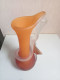 Delcampe - Vase Art Cristalerie De Toul En Pate De Verre Hauteur 22 Cm - Vases