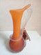 Delcampe - Vase Art Cristalerie De Toul En Pate De Verre Hauteur 22 Cm - Vasen