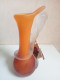 Delcampe - Vase Art Cristalerie De Toul En Pate De Verre Hauteur 22 Cm - Vasi