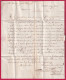 MARQUE BASLE BALE SUISSE 1783 POUR DIJON COTE D'OR LETTRE - ...-1845 Precursores