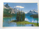 D198673   Old Postcard - Maligne Lake - Jasper Alberta   CANADA - Jasper