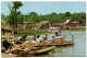 Thailand - A View Of The Miniature Floating Market Out Side Bangkok - Thaïlande