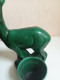 Delcampe - Statuette Biche Verte St -clement Hauteur 24 Cm - Saint Clément (FRA)