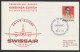 1973, Swissair, First Flight Cover, Kinshasa-Zürich - Cartas & Documentos