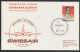 1973, Swissair, First Flight Cover, Kinshasa-Zürich - Lettres & Documents