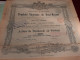 S.A. Des Produits Végétaux Du Haut-Kassaï - Action De Dividende Au Porteur - Iseghem 15 Novembre 1895. - Africa